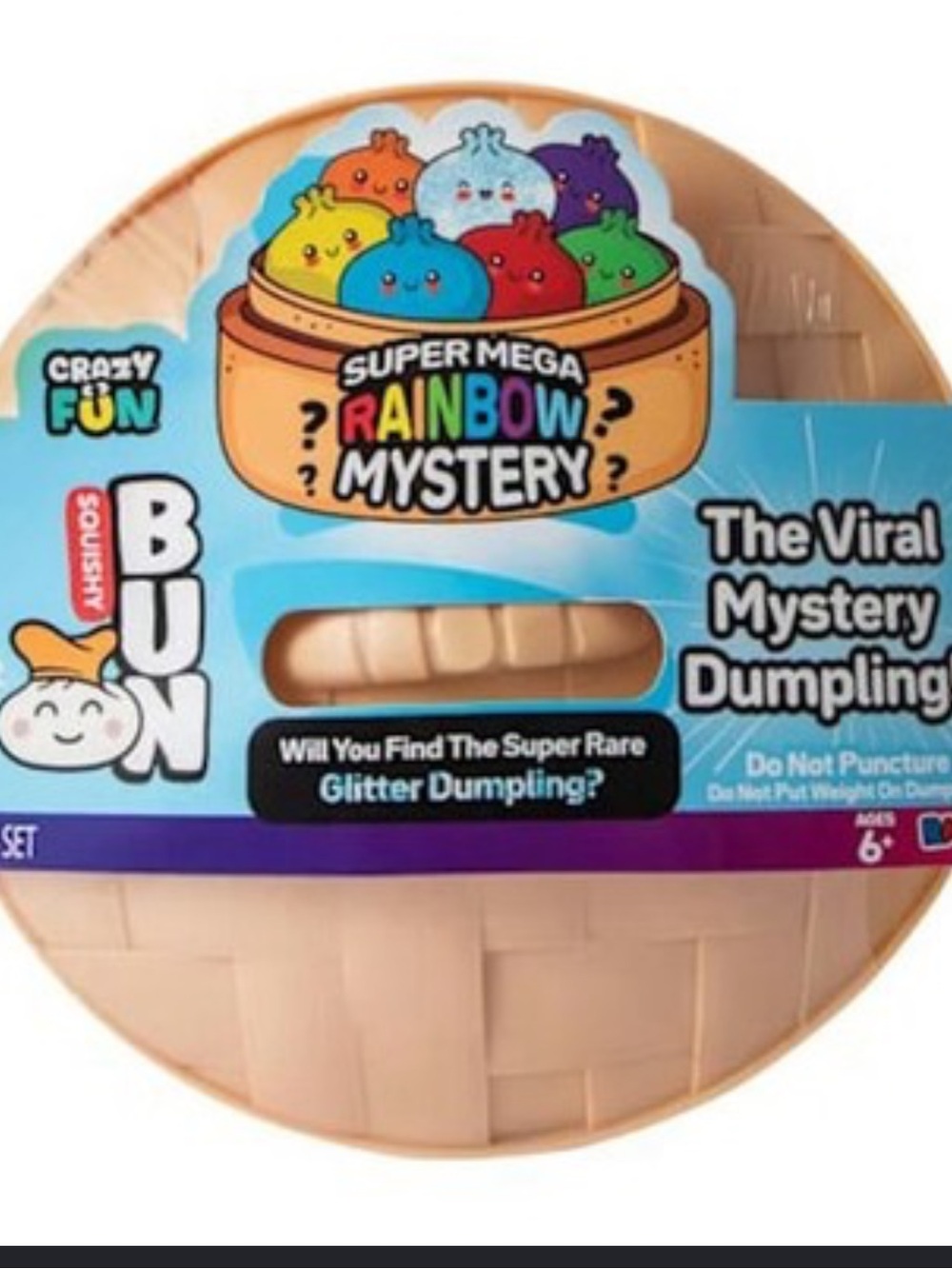 RMS Super Mega Rainbow Mystery Squishy Bun NWT